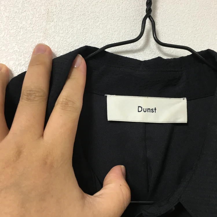 DUNST 던스트 시어서커 자켓형 원피스 S 이미지