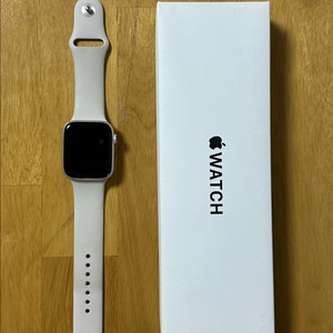애플워치 se2 44mm 스타라이트 88% 풀박 이미지