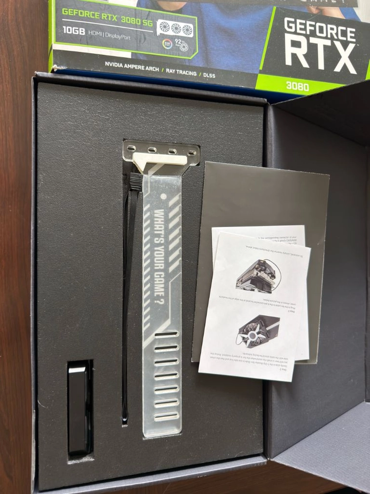 galax RTX3080 그래픽카드 이미지