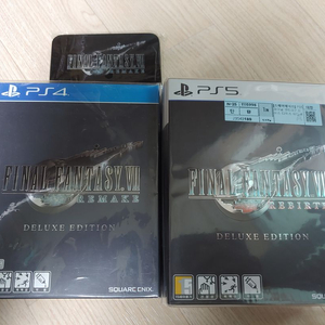 ps4 개봉파판7리메이크디럭스, ps5 미개봉파판7리버스디럭스 일괄판매합니다 이미지