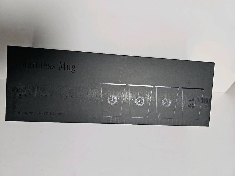 (신품)(정품)벤츠 캠핑컵 세트(컵 4개) 20000원 이미지