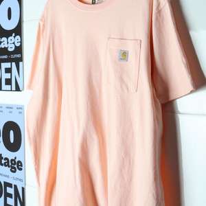 (XL-2XL) 칼하트 반팔 티셔츠 USA 파스텔톤 이미지