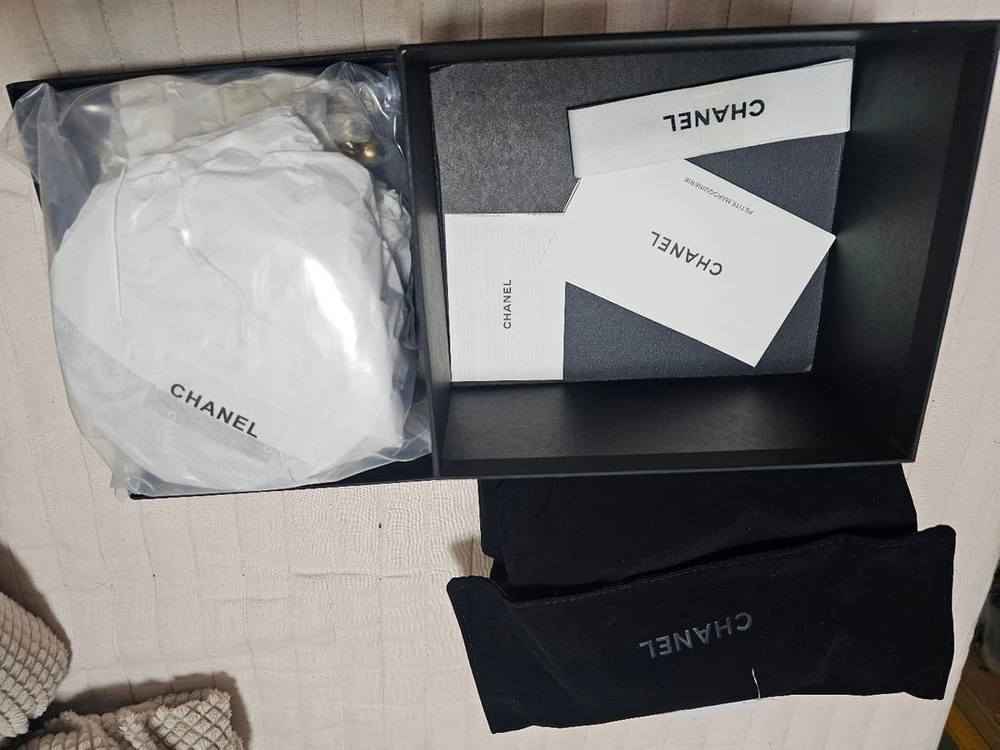 샤넬 탬버린 백 램스킨 이미지