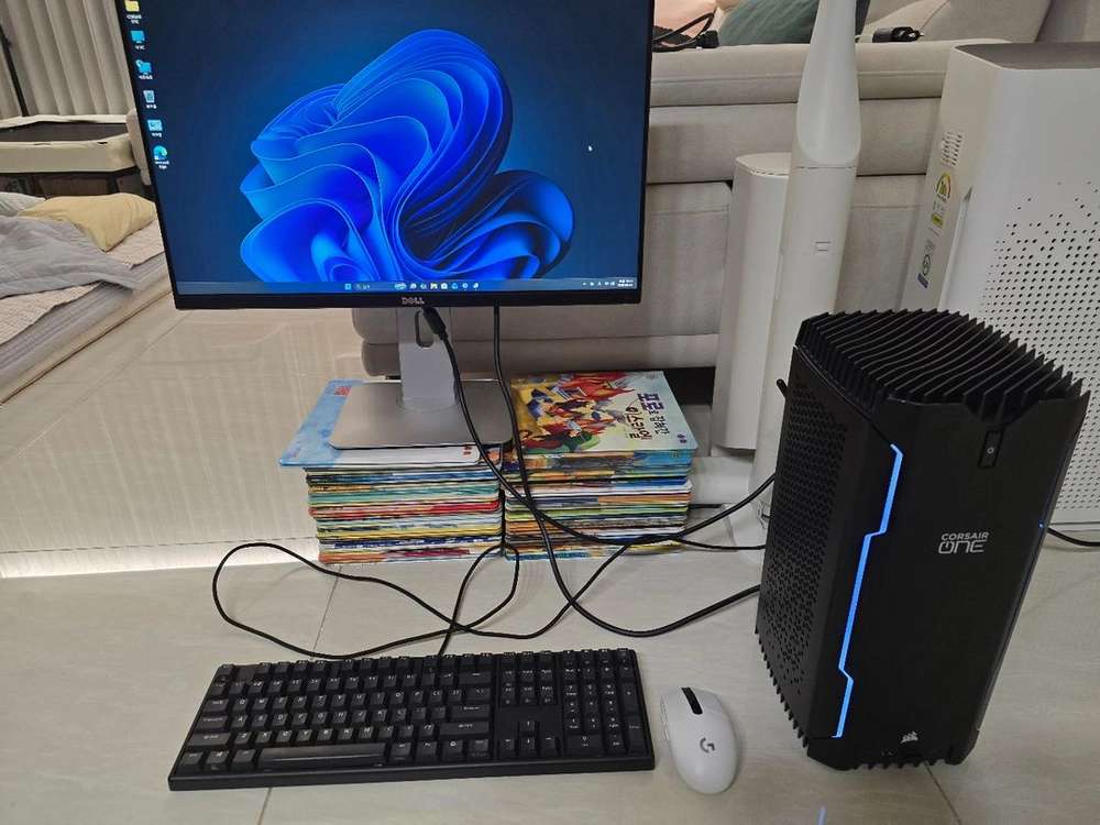 커세어 원(CORSAIR ONE) i7-12700F/ RTX3080 소형 SFF 본체 팝니다. 이미지