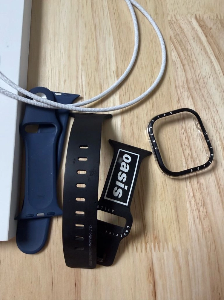 애플워치 10 46mm GPS 실버 풀박스 이미지