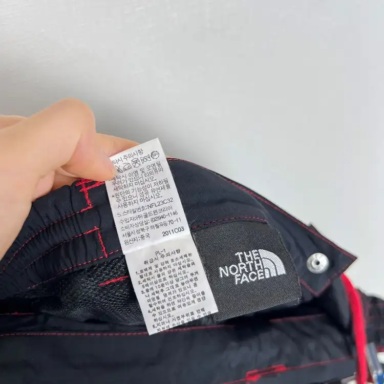 노스페이스 블랙 여성 반바지 여76 30 L 라덴 빈티지 이미지