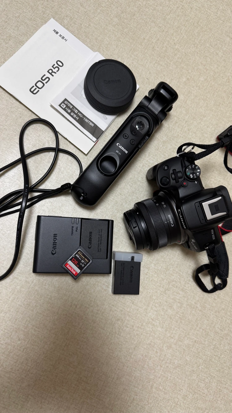 캐논 EOS R50 18-45KIT (BK) 미러리스카메라 - 안심되는 중고거래
