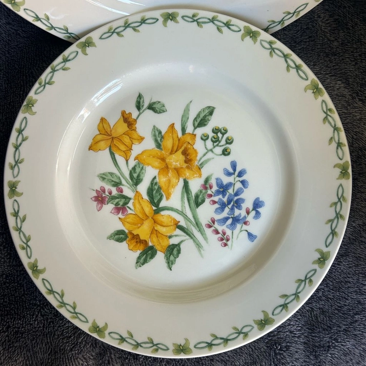 옛날 빈티지 THOMSON POTTERY 도자기 대접시 접시 그릇 파스타 플레이트 팝니다 이미지