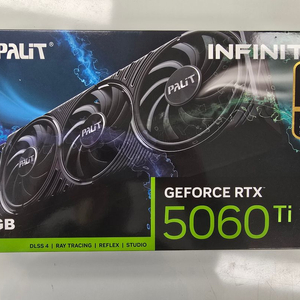 [A/S 28년] 팰릿 RTX 5060 Ti 16GB 3팬 (게임 및 AI 작업용 VRAM 16기가) 이미지