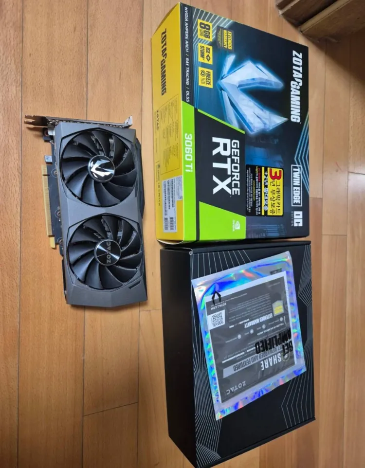 조텍 ZOTAC RTX 3060Ti 팝니다 - 안심되는 중고거래