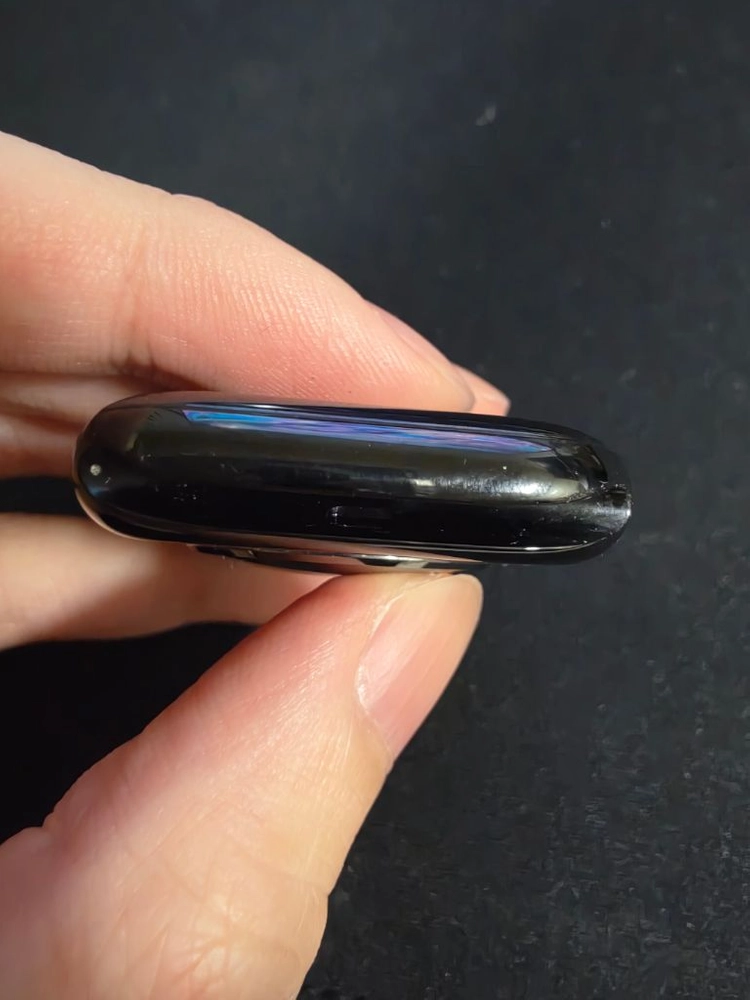 애플워치 10 제트블랙 46mm GPS 애플케어 + 밀레니즈루프 그라파이트 이미지