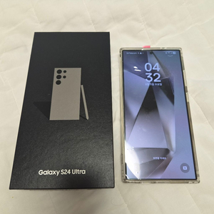 갤럭시 S24 울트라 1TB 티타늄그레이 새액정 풀박스 이미지