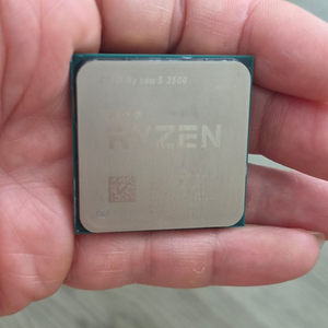 cpu 라이젠5 3500+기쿨 팝니다. 이미지