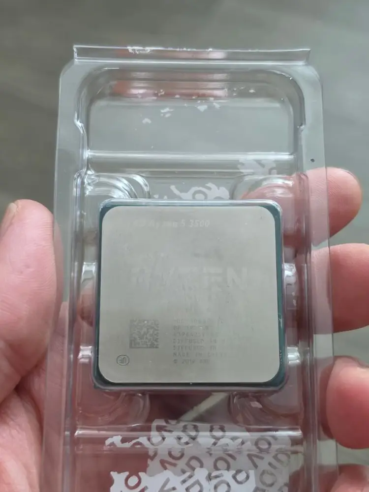 cpu 라이젠5 3500+기쿨 팝니다. 이미지