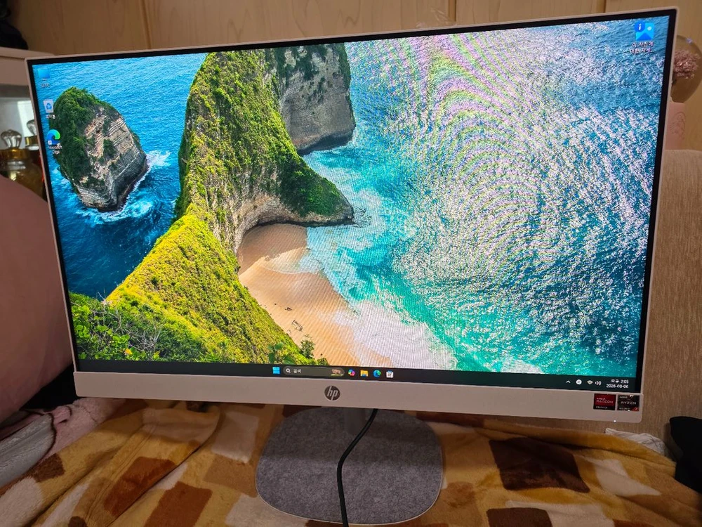hp 일체형 pc 올인원 데스크탑 컴퓨터 본체 포스기 이미지
