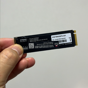 클레브 에센코어 2tb ssd m.2 nvme 이미지