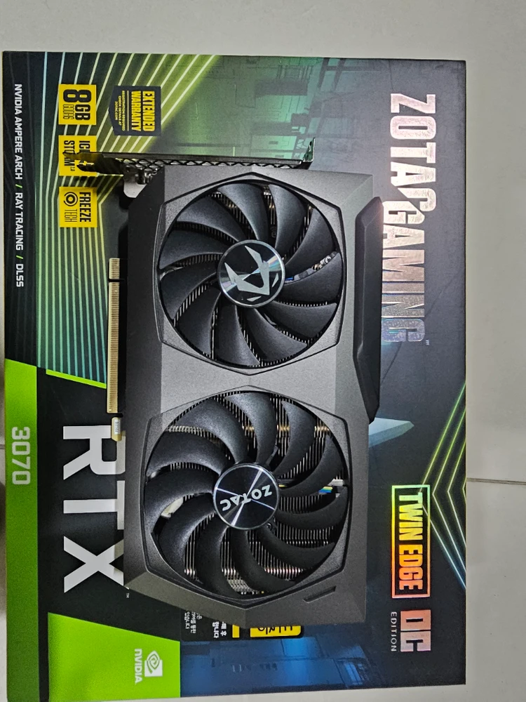 RTX 3070 Twin Edge 그래픽카드 - 안심되는 중고거래