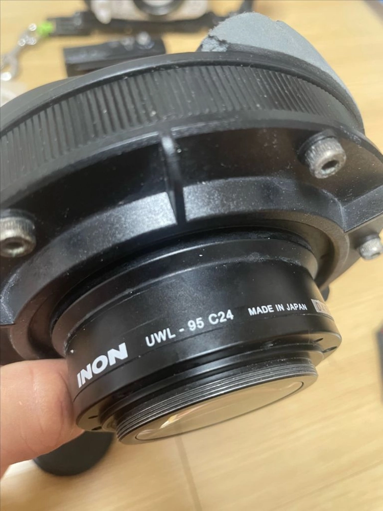 [수중카메라 렌즈]INON 광각렌즈INON UWL-95 C24 광각 컨버터 이미지