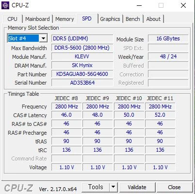삼성 DDR5 5600 16gbx2개 이미지