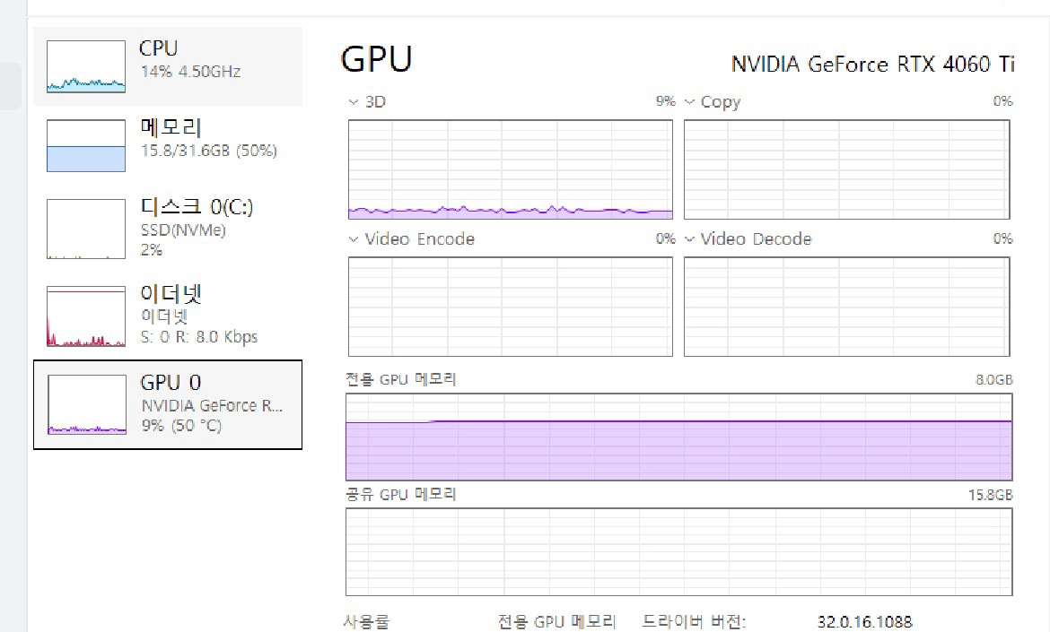 게이밍 컴퓨터+모니터+마우스(rtx 4060 ti 등) 이미지