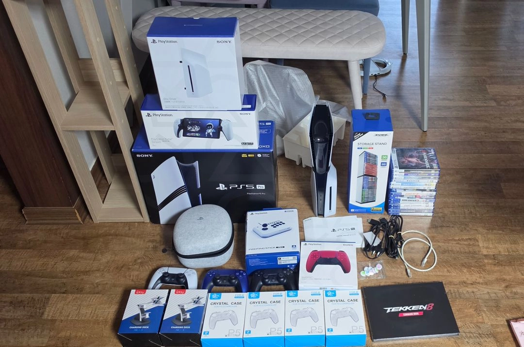PS5 PRO 신공정 + 55인치 4K TV 4인 올인원 세트로 팝니다 - 안심되는 중고거래