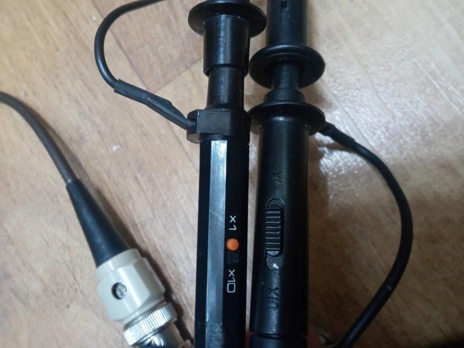 ref 10x 스위치가 있는 언브랜디드 오실로스코프 프로브 5개 이미지