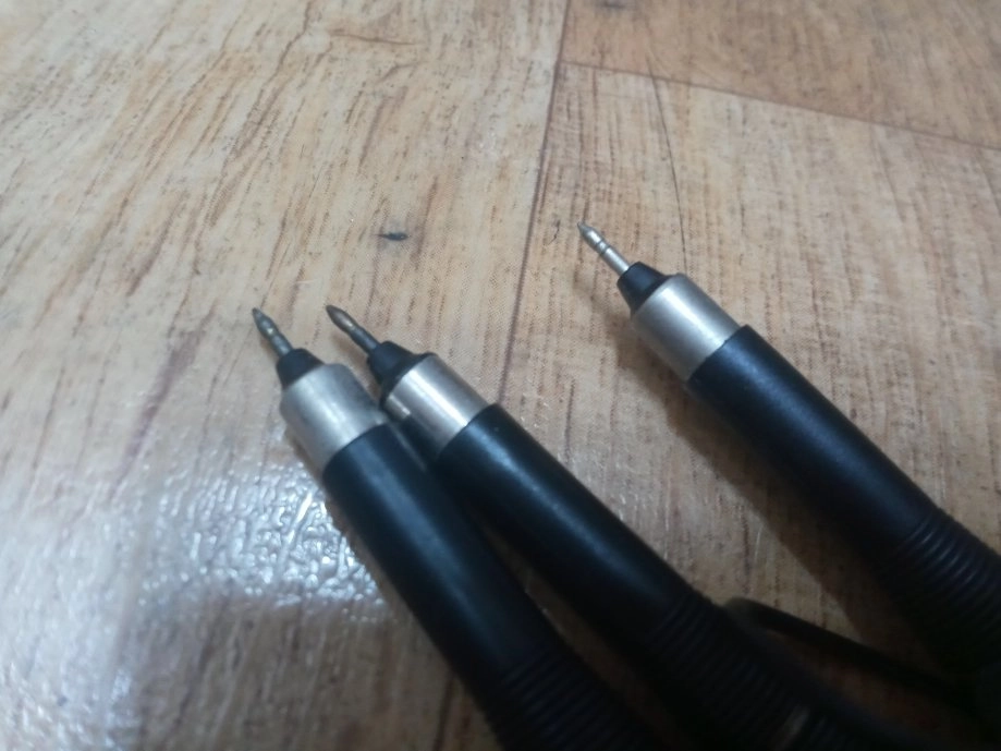 ref 10x 스위치가 있는 언브랜디드 오실로스코프 프로브 5개 이미지