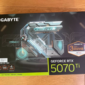 미개봉 새상품)GIGABYTE 지포스 RTX 5070 Ti GAMING OC D7 16GB 이미지