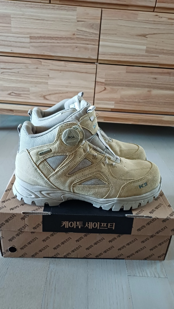 무료배송 k2 사막화 다이얼 안전화 k2-67s 사이즈 270 새상품 65,000원 이미지