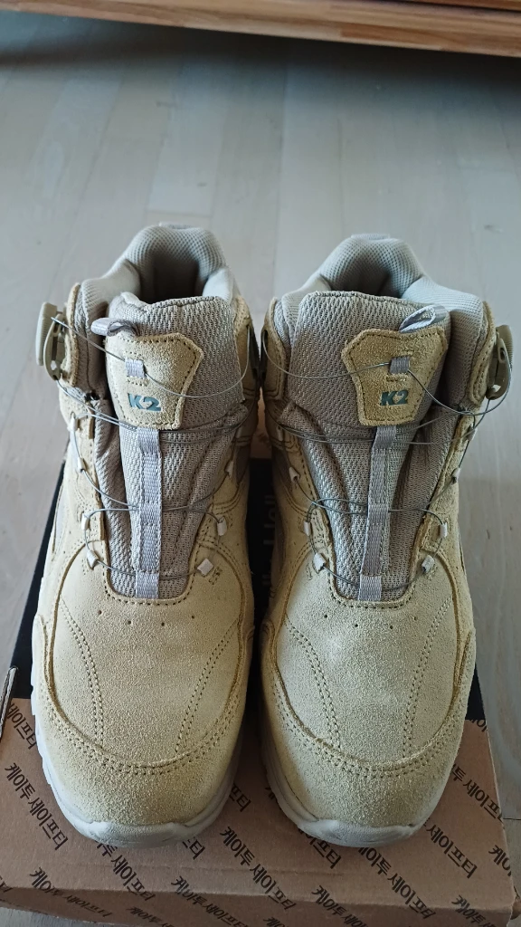 무료배송 k2 사막화 다이얼 안전화 k2-67s 사이즈 270 새상품 65,000원 이미지
