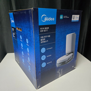 미디어 S8+ 물걸레 로봇청소기 풀박스 앱호환 이미지