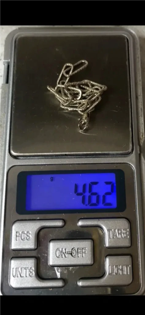 14k 체인팔찌 4.62g 이미지