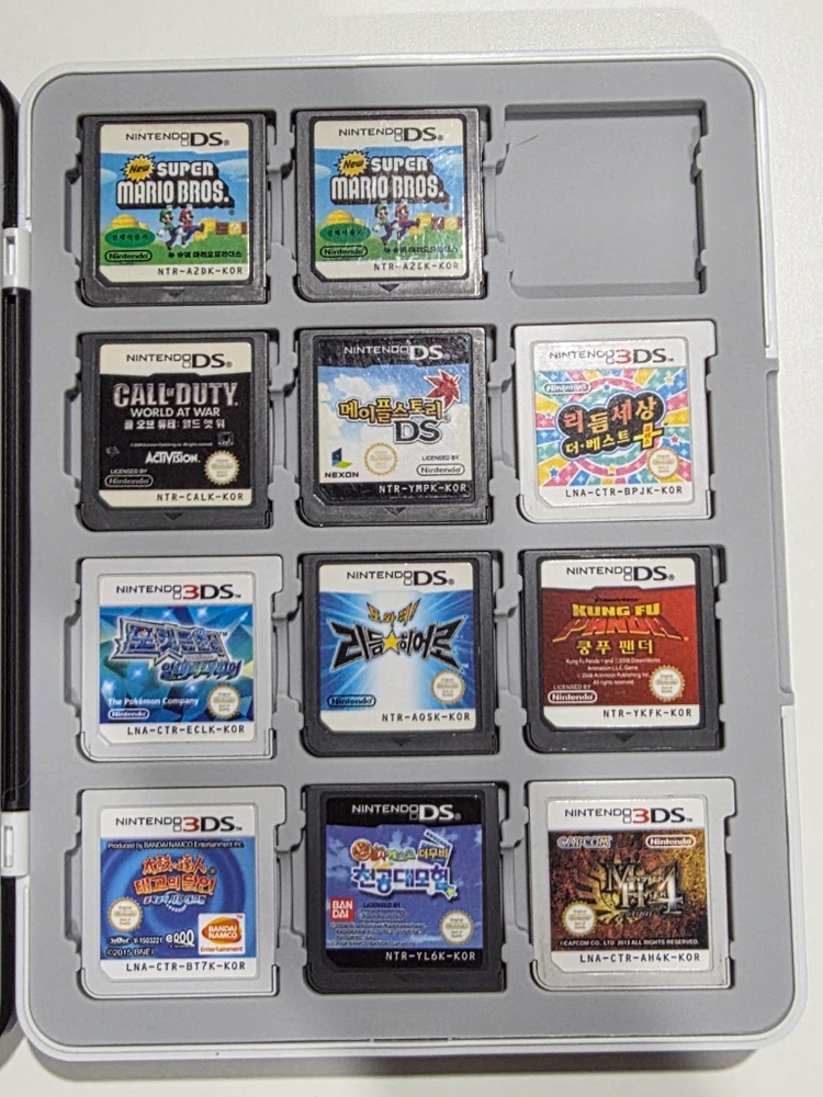 닌텐도 게임칩 알칩 ds, 3ds 포켓몬스터, 메이플 동물의숲 등등 저렴판매 이미지