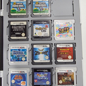 닌텐도 게임칩 알칩 ds, 3ds 포켓몬스터, 메이플 동물의숲 등등 저렴판매 이미지