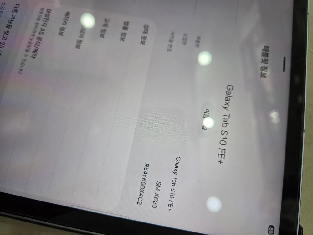 갤럭시탭 S10 FE 플러스 128G WIFI 이미지
