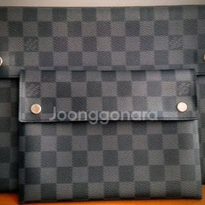 Louis Vuitton(루이비통) 다미에 그라파이트 알파 파우치 클러치 정품@ 태블릿 PC 수납가능 합니다 브 이미지