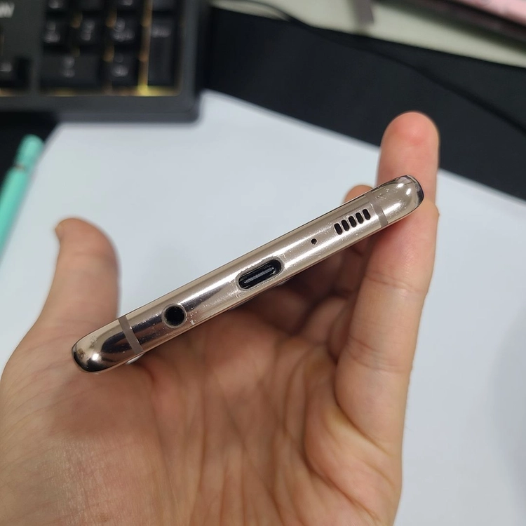 갤럭시S10 5G 256GB 골드 SK 무잔상 기능정상 214477 이미지