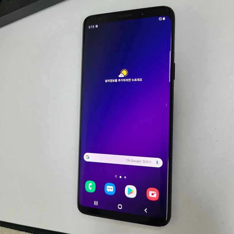 갤럭시 S9플러스 블랙 256GB U+ 무잔상 기능정상 중고폰 213957 이미지