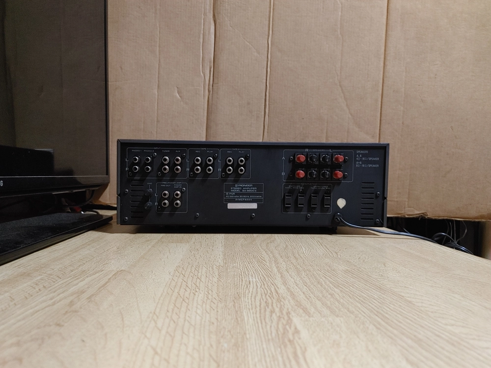 파이오니아 PIONEER SA 8900 2 인티앰프 (오디오 스피커 CD LP턴테이블 이미지