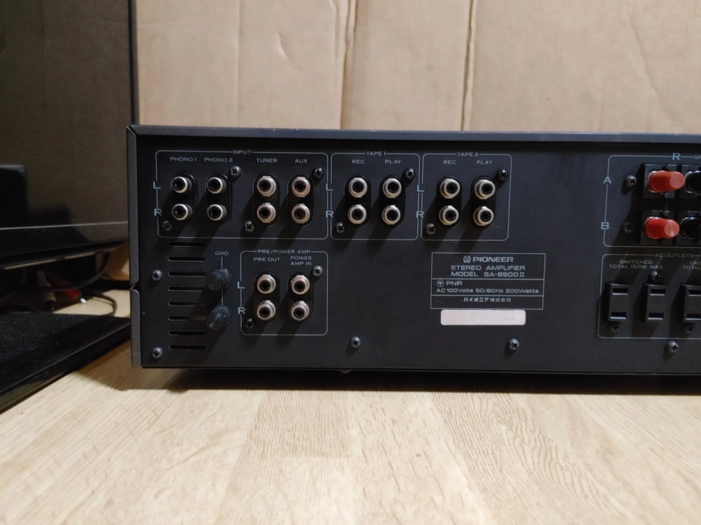 파이오니아 PIONEER SA 8900 2 인티앰프 (오디오 스피커 CD LP턴테이블 이미지