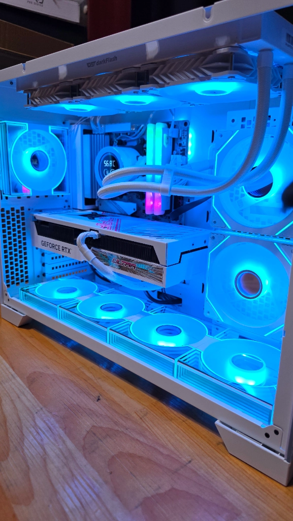 라이젠 9800x3d rtx4070ti super 컴퓨터 본체 이미지
