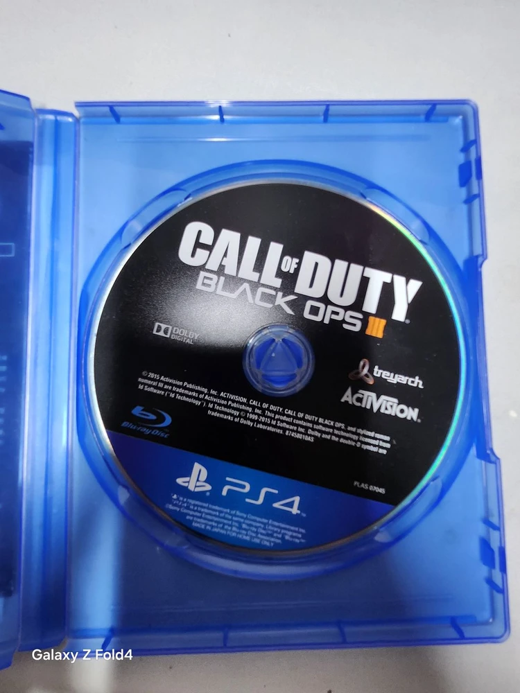 PS4 콜 오브 듀티: 블랙 옵스 3 정품 이미지