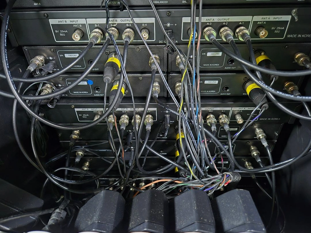900MHz 대역 무선 마이크 수신기 및 안테나 분배기 시스템 풀세트 SECO / UX-9000 / AD-9500 이미지