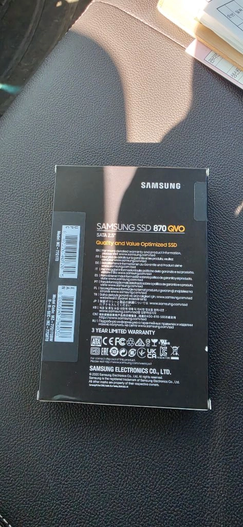 870 QVO SSD 1TB 미개봉 이미지