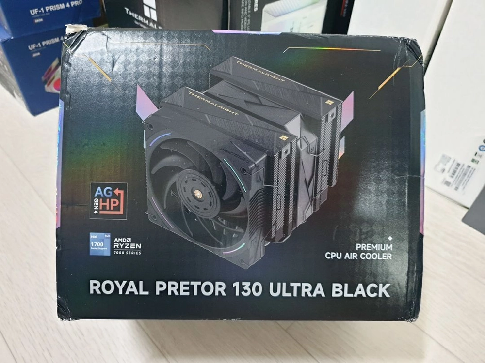 써멀라이트 Royal Pretor 130 ULTRA 블랙 새제품 - 안심되는 중고거래