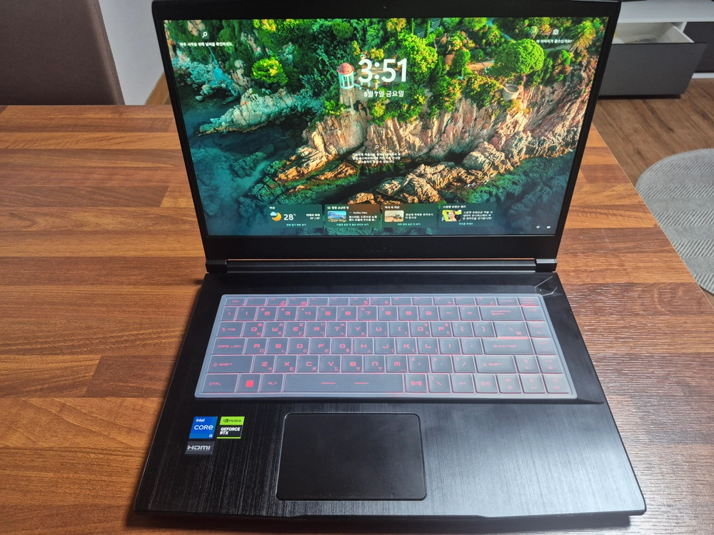 MSI 게이밍 노트북 GF63 Thin 11UC (i5-11400H + RTX3050) 이미지