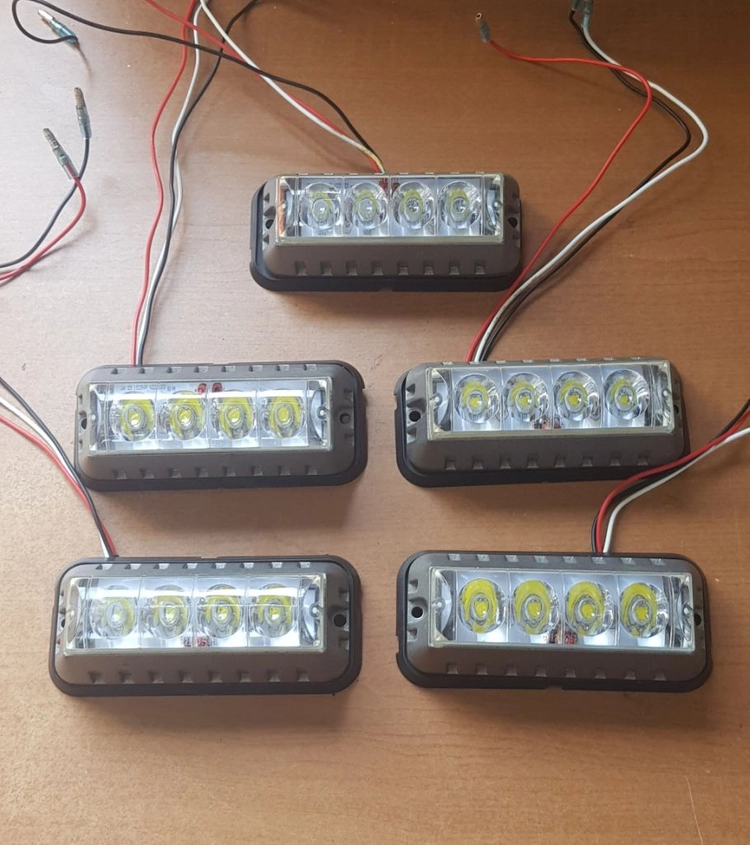 파박이 써치 LED 싸이키램프 백색 중고 12V 24V 화물차 중장비 팝니다 이미지
