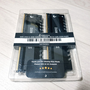 [미개봉새제품] DDR4 3200MHz 32GB (16GBx2) DIAMOND 램 이미지