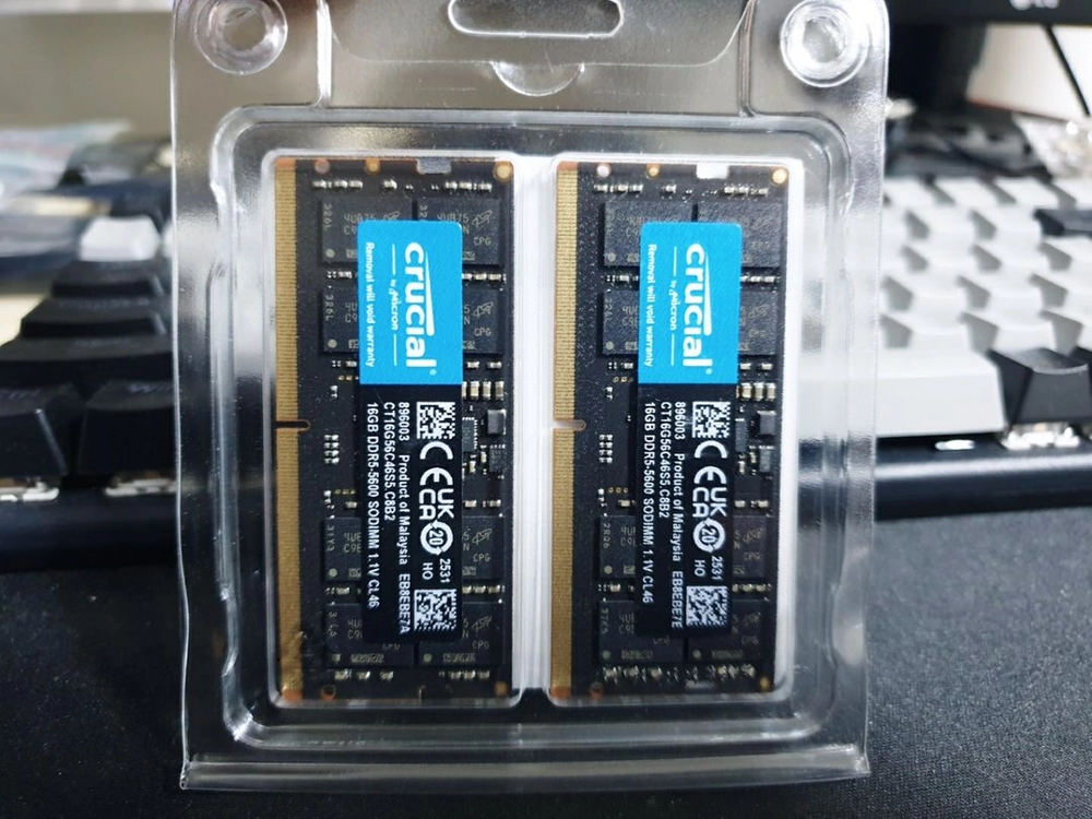 [미개봉새제품] 마이크론 DDR5 5600 32GB (16GBx2) 노트북 램 이미지