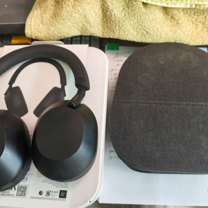 소니 헤드셋 헤드폰 wh-1000xm5 검정 (m1, mv1, xm6, xm5, xs, 모멘텀 이미지